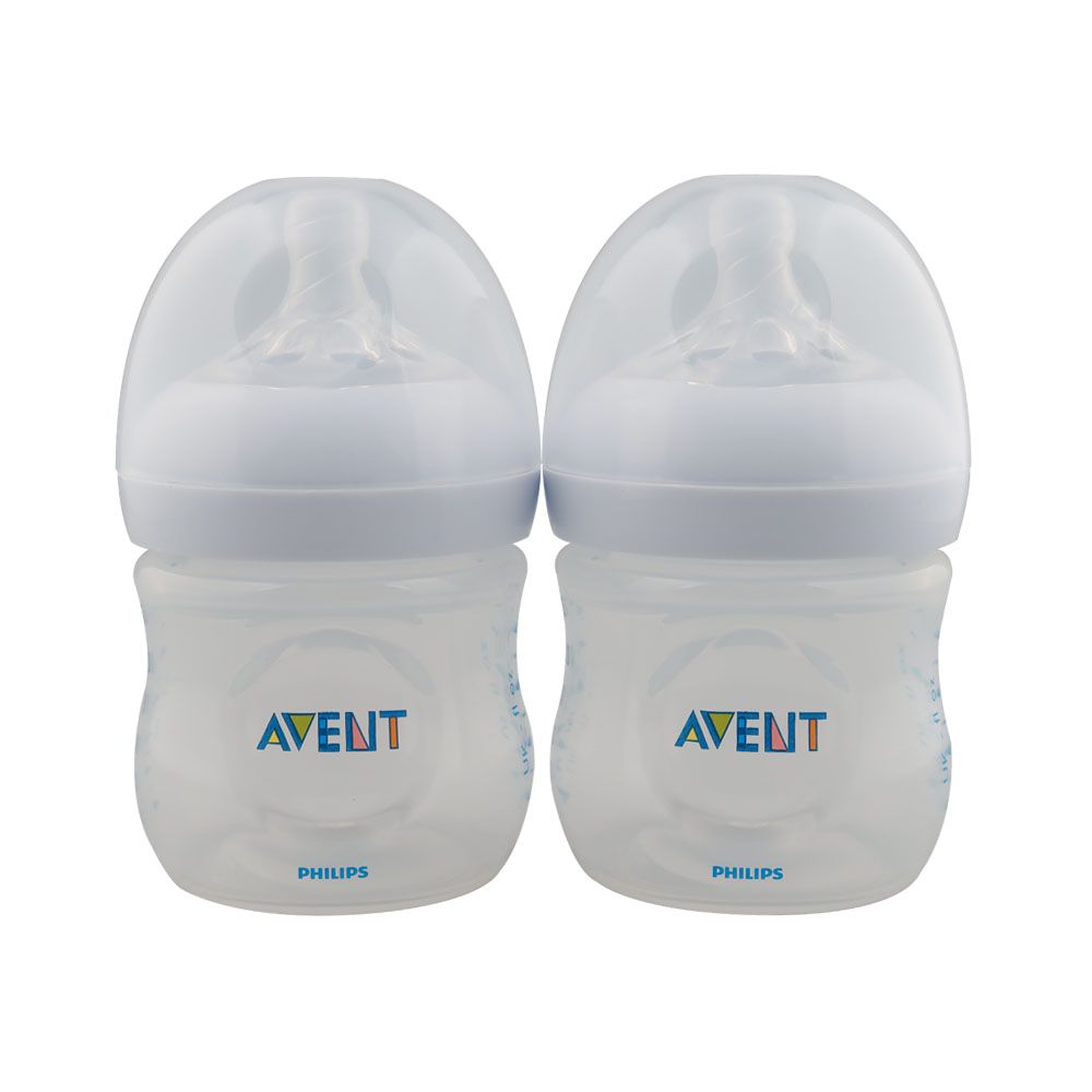 Philips Avent Natural 2.0 Bottle 125 mL 2's SCF030/27 - Easy Pharmacy LLC