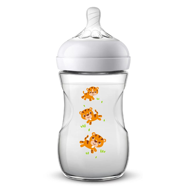 Philips Avent Natural 2.0 Baby Feeding Bottle Tiger 260ml Pack of 1's - SCF070/20 - Easy Pharmacy LLC
