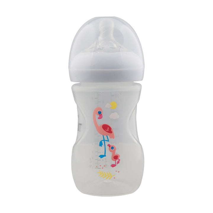 Philips Avent Natural 2.0 Bottle Flamingo 260 mL 1's SCF070/21 - Easy Pharmacy LLC