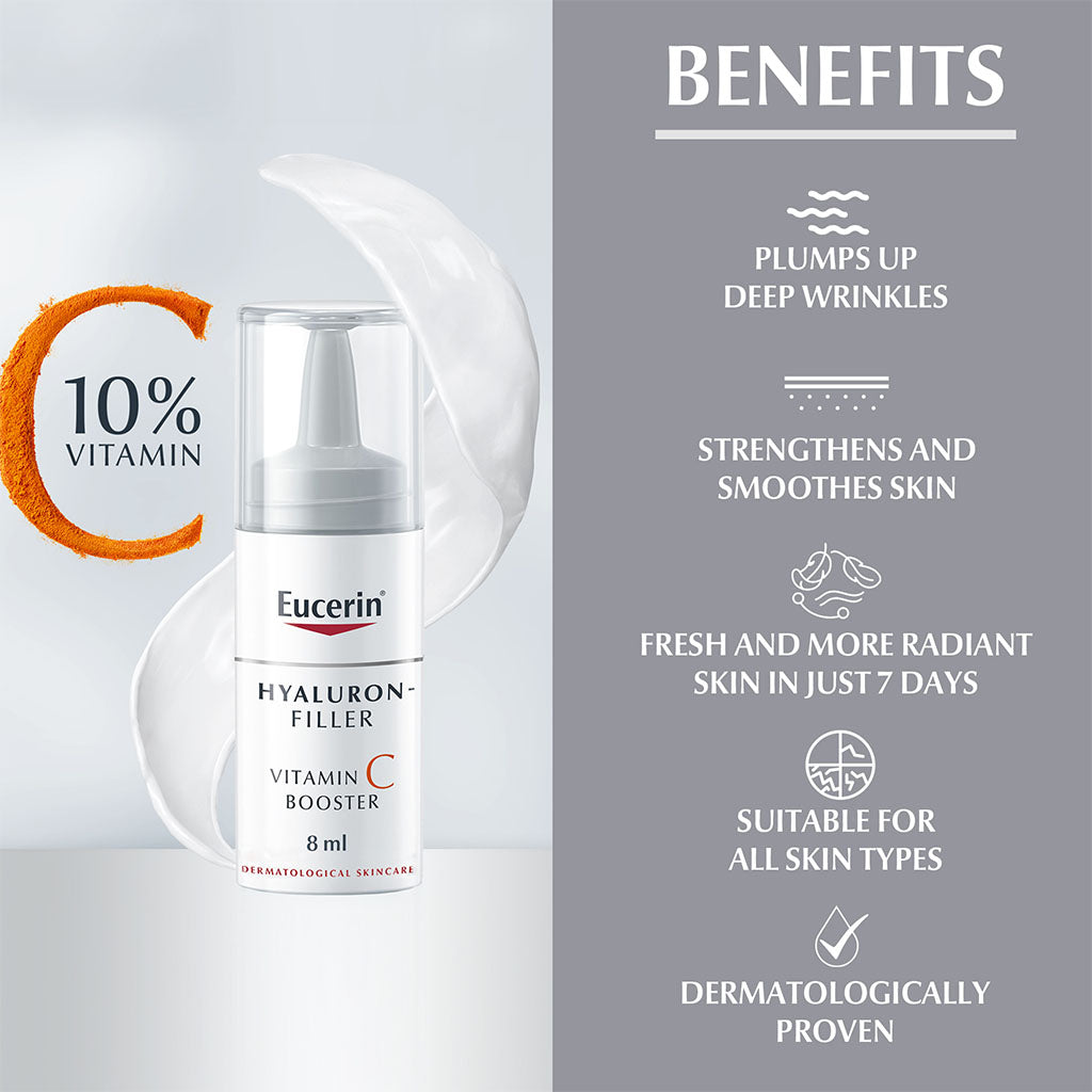 Eucerin Hyaluron-Filler Vitamin C Anti-Aging Booster Serum 8ml - Easy Pharmacy LLC