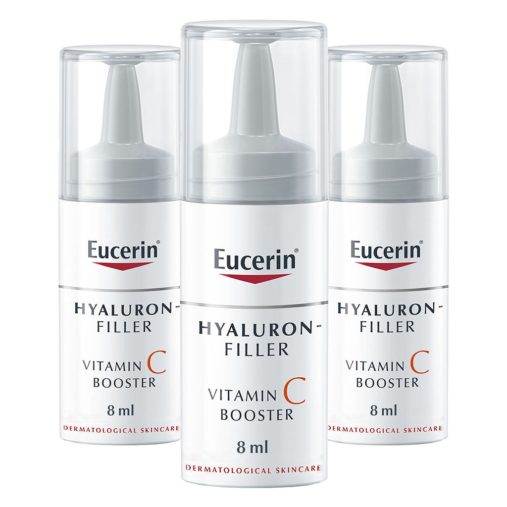 Eucerin Hyaluron-Filler Vitamin C Anti-Aging Booster Serum 8ml, Pack of 3's - Easy Pharmacy LLC