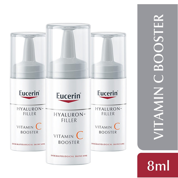 Eucerin Hyaluron-Filler Vitamin C Anti-Aging Booster Serum 8ml, Pack of 3's - Easy Pharmacy LLC