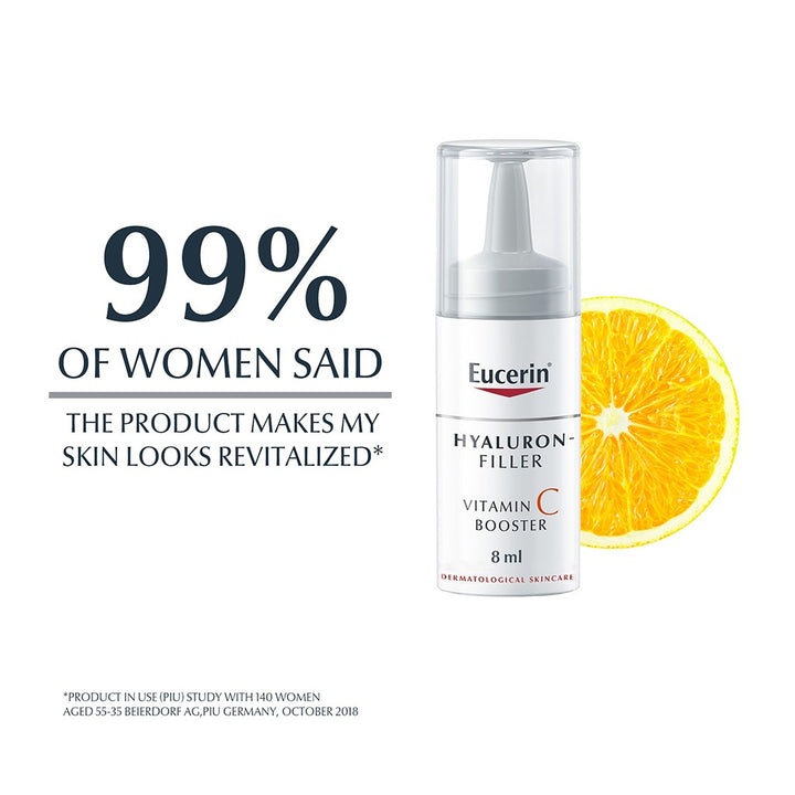 Eucerin Hyaluron-Filler Vitamin C Anti-Aging Booster Serum 8ml, Pack of 3's - Easy Pharmacy LLC