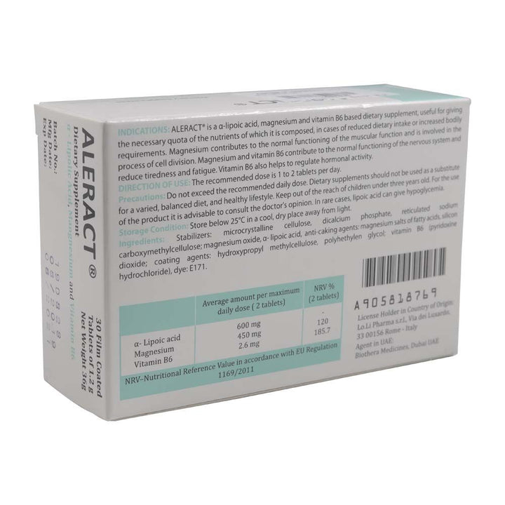 Aleract Dietary Supplement Tablets 30's - Easy Pharmacy LLC