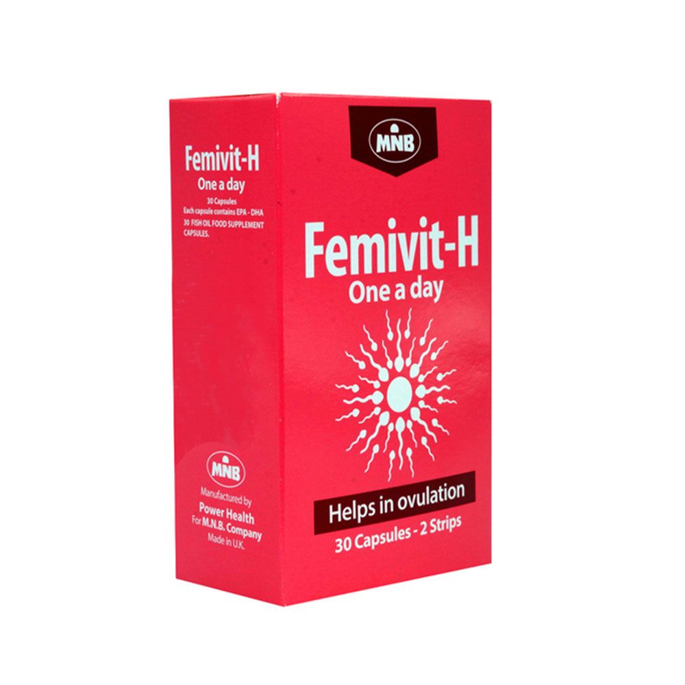 Femivit-H One A Day Fish Oil Women's Supplement Capsules, Pack of 30's - Easy Pharmacy LLC