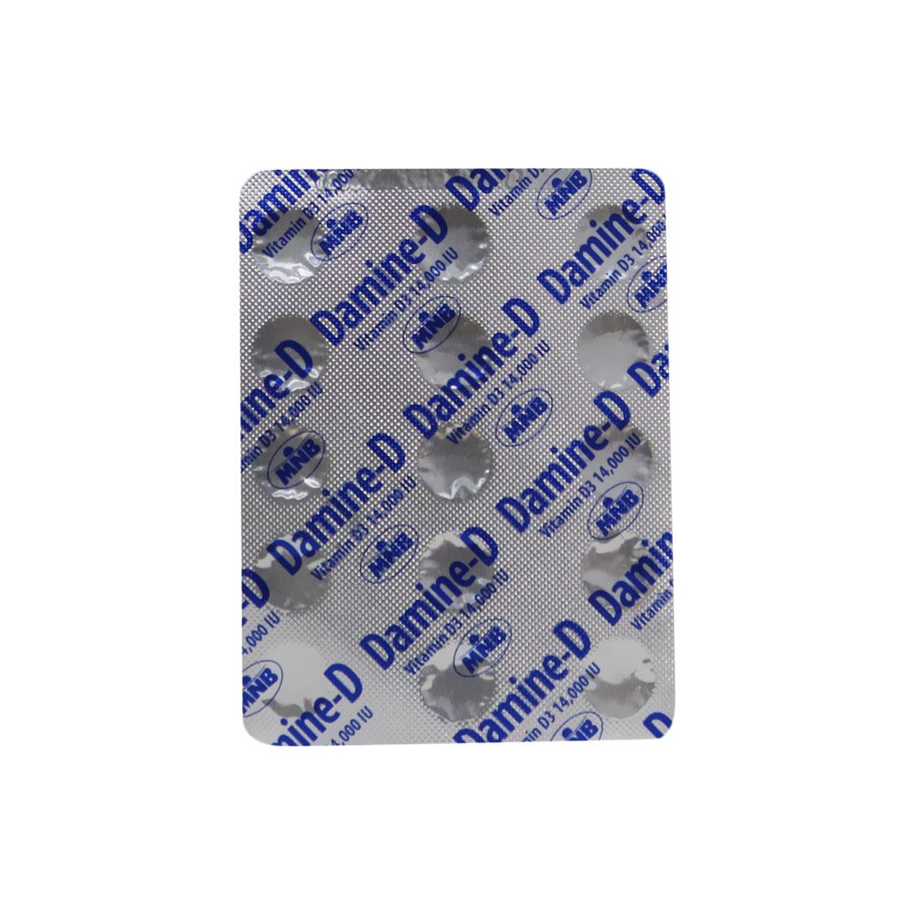 Damine D 14,000 IU Tablets 15's - Easy Pharmacy LLC