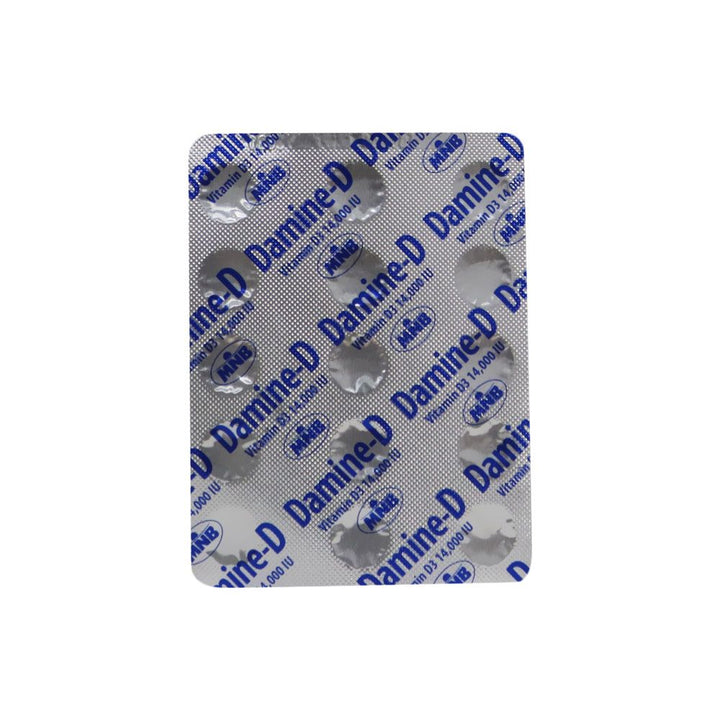 Damine D 14,000 IU Tablets 15's - Easy Pharmacy LLC