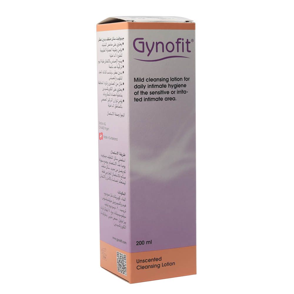 Gynofit Unscented Cleansing Lotion 200 mL - Easy Pharmacy LLC