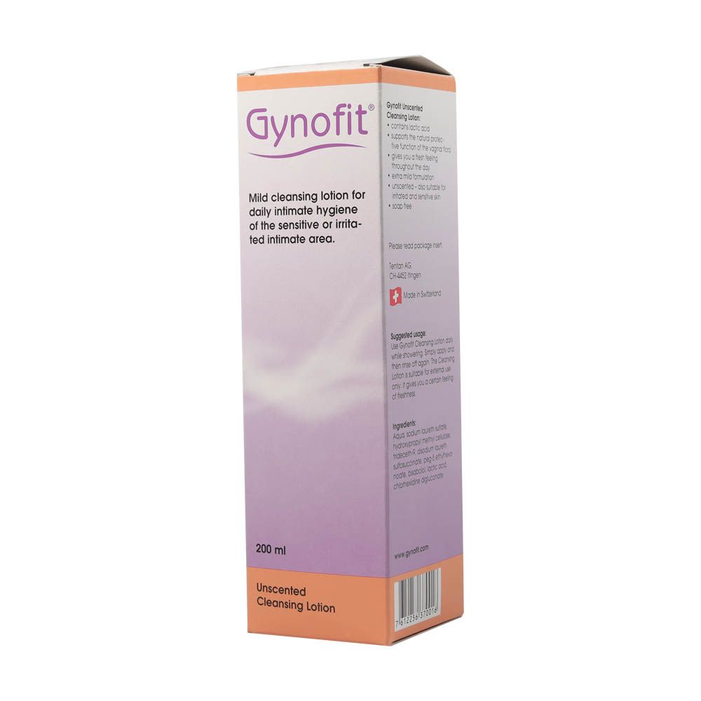 Gynofit Unscented Cleansing Lotion 200 mL - Easy Pharmacy LLC