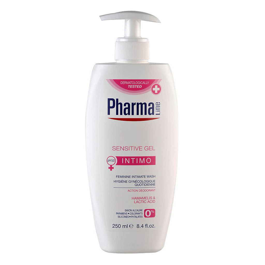 PharmaLine Sensitive Feminine Intimate Wash 250 mL - Easy Pharmacy LLC