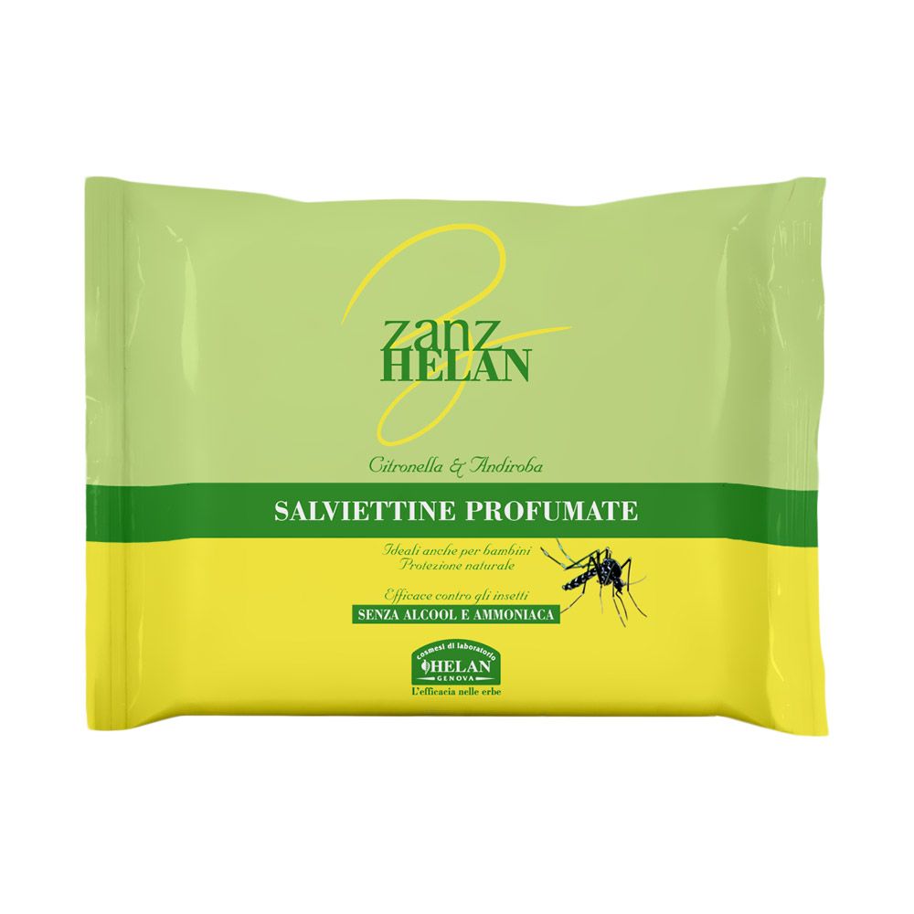 Helan Genova Zanz Helan Citronella & Andiroba Scented Wipes 15's - Easy Pharmacy LLC