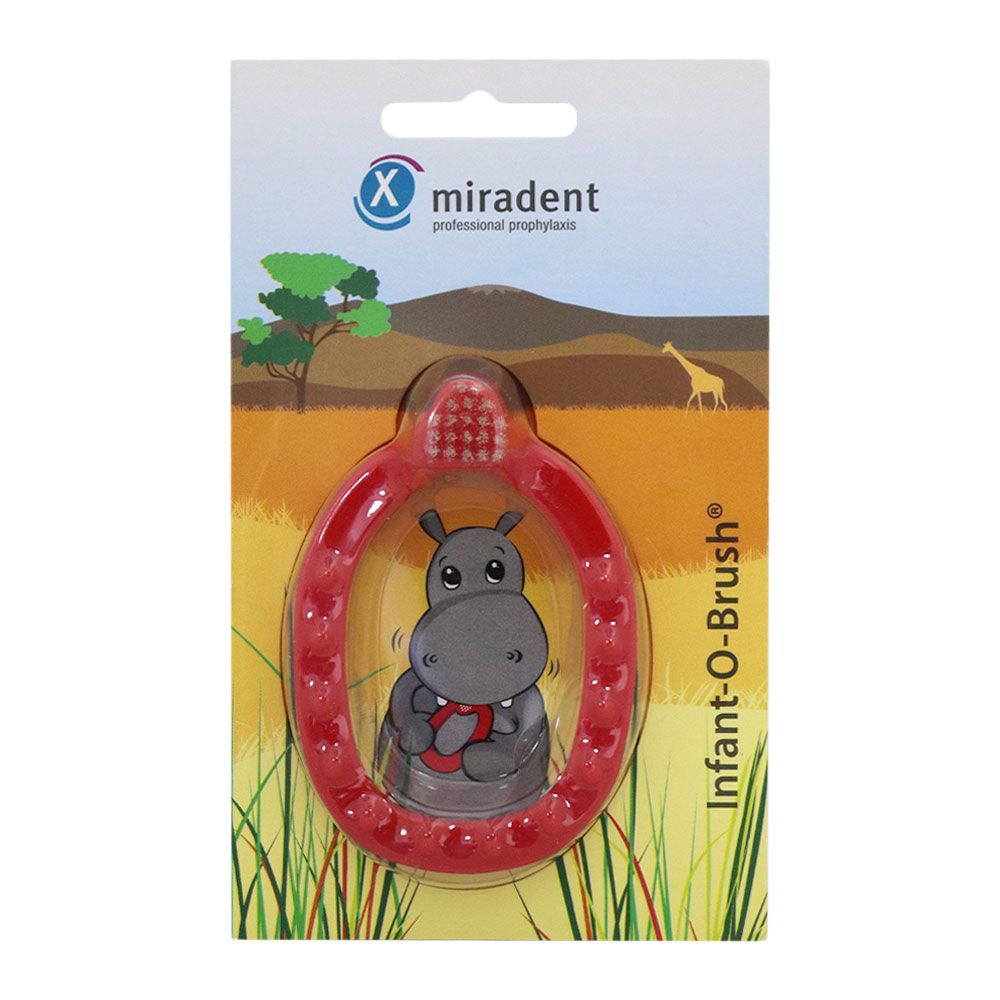 Miradent Infant-O-Brush Learner's Red Toothbrush 630026 - Easy Pharmacy LLC