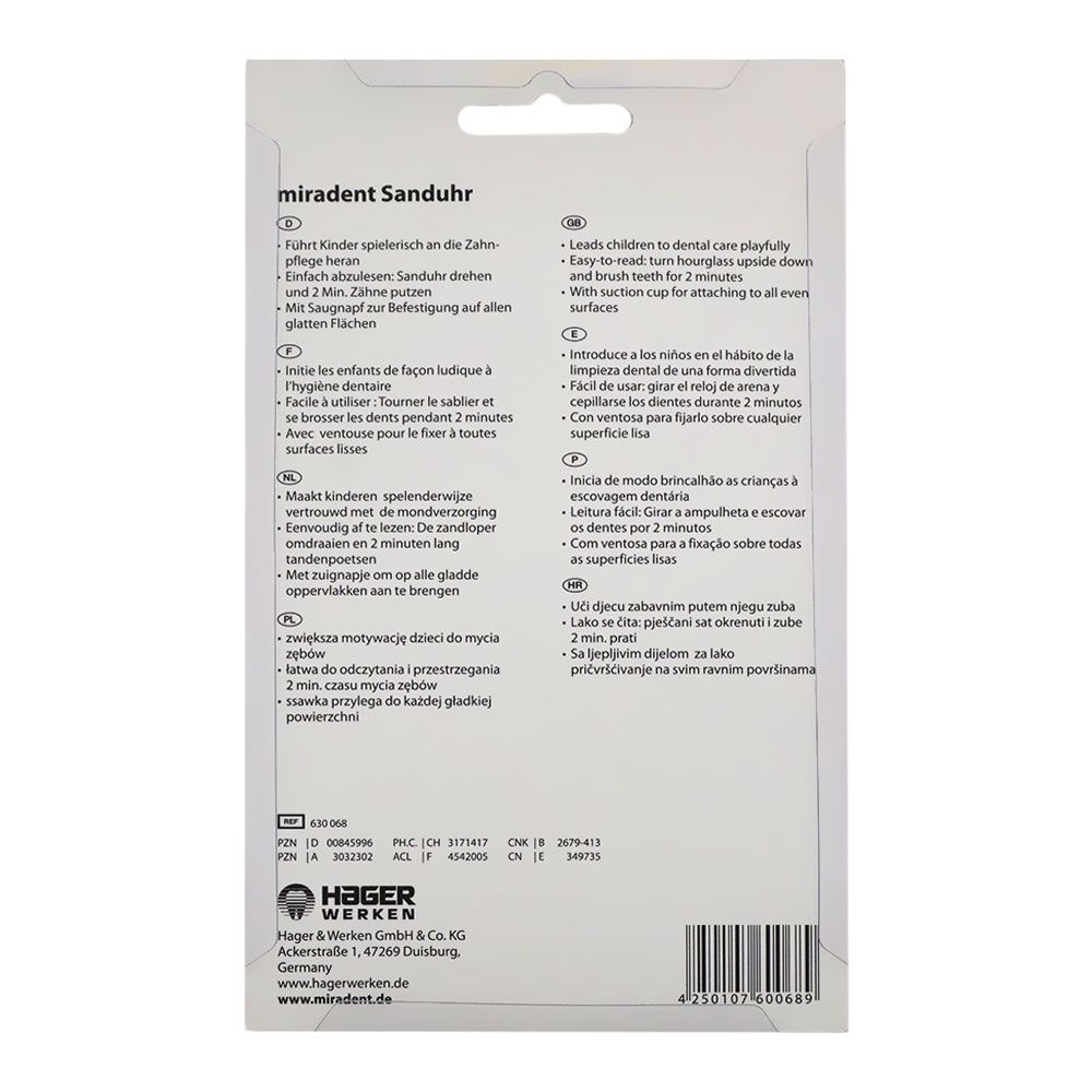 Miradent 2 Minute Hourglass 630068 - Easy Pharmacy LLC