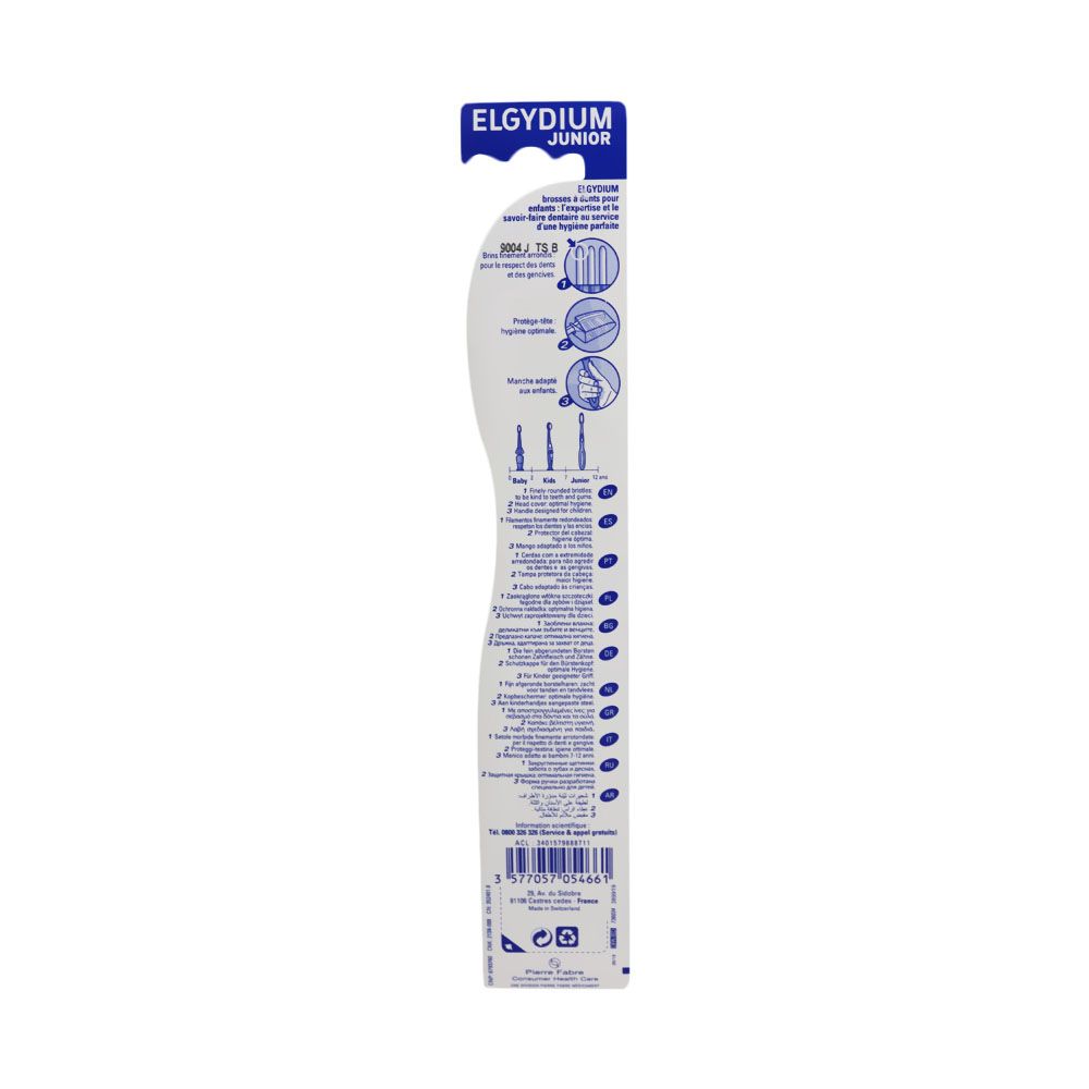 Elgydium Junior 7-12 Years Toothbrush - Easy Pharmacy LLC