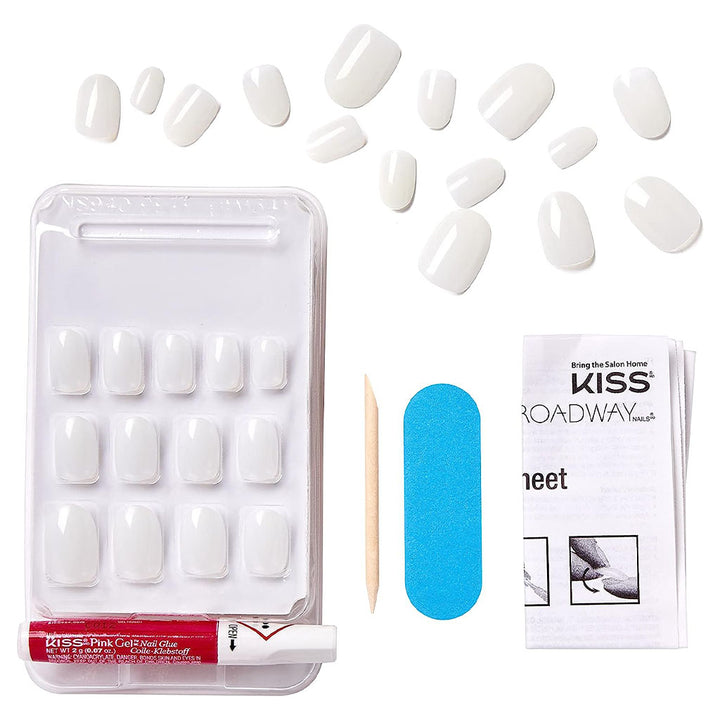Kiss Salon Acrylic Natural Nails, KSN05C, Pack of 28's - Easy Pharmacy LLC