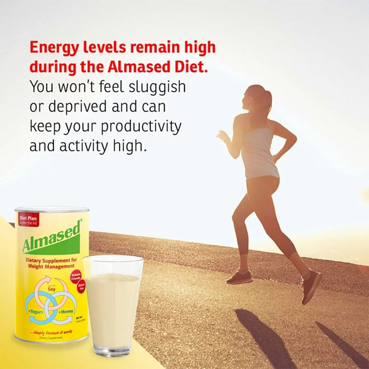 Almased Soya, Yogurt and Honey Meal Replacement for Weight Loss 500 g - Easy Pharmacy LLC