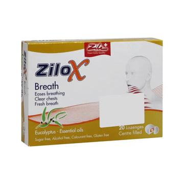 Zilox Breath Lozenges 20's