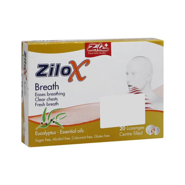 Zilox Breath Lozenges 20's