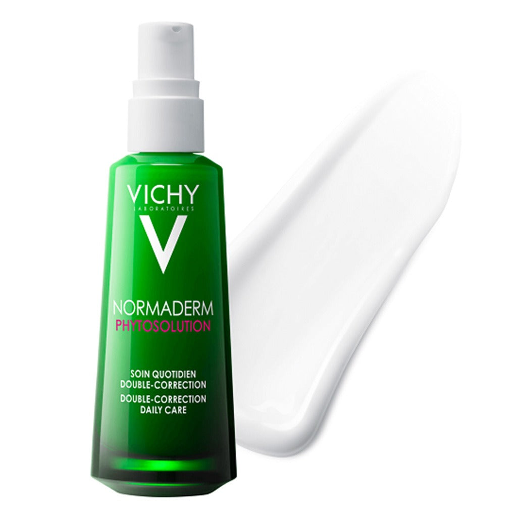 Vichy Normaderm Phytosolution Double Correction Daily Care Moisturiser For Oily & Acne Prone Skin With Salicylic Acid 50ml - Easy Pharmacy LLC