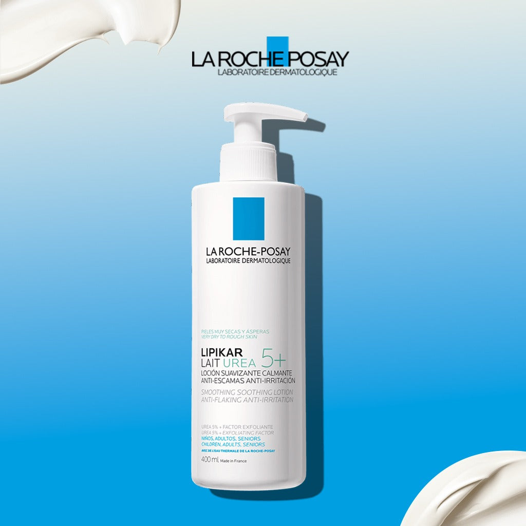 La Roche-Posay Lipikar Lait 5% Urea Body Lotion For Dry & Rough Skin 400ml - Easy Pharmacy LLC