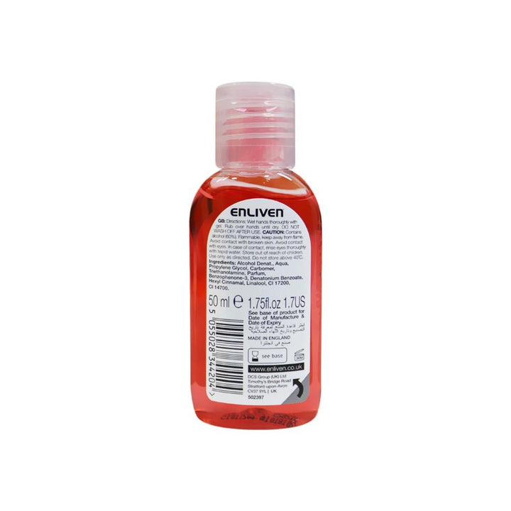 Enliven Strawberry Hand Gel 50 mL - Easy Pharmacy LLC