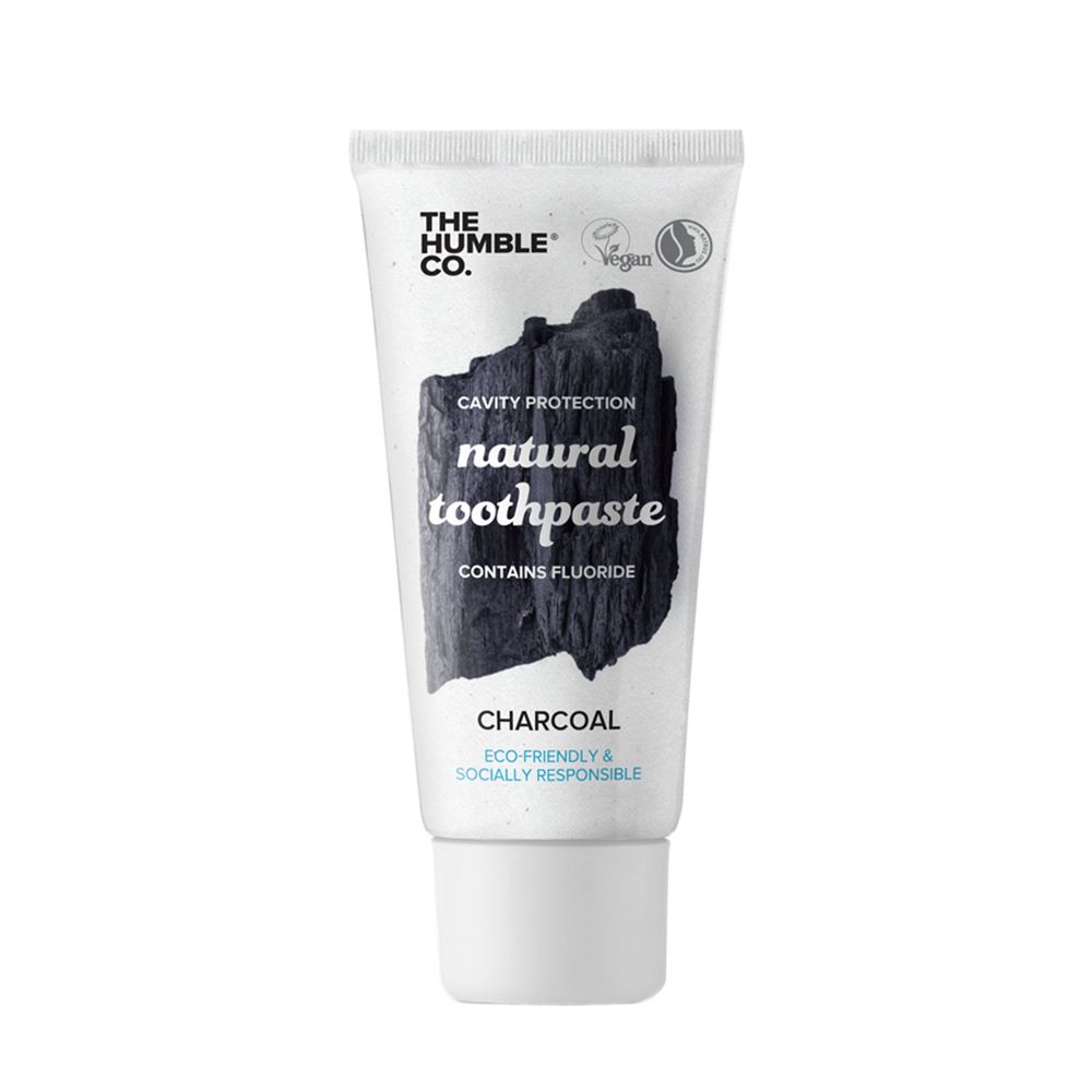 The Humble Co Natural Toothpaste Charcoal 75 mL - Easy Pharmacy LLC