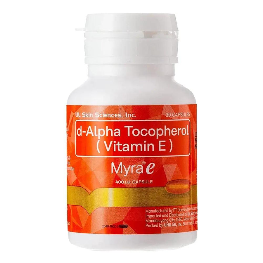 Myra E 400 IU Capsules 30's
