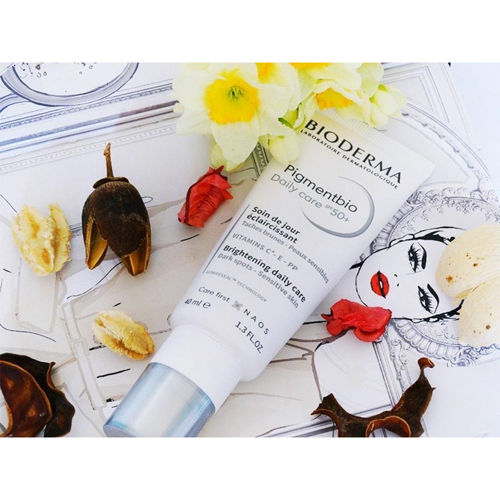 Bioderma Pigmentbio SPF50+ Dark Spot Brightening Daily Care Cream For Sensitive Skin 40 mL - Easy Pharmacy LLC