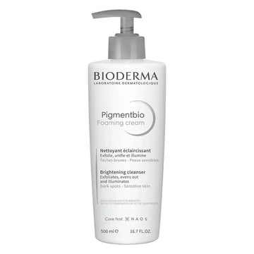 Bioderma Pigmentbio Brightening & Exfoliating Foaming Cream Cleanser 500 mL