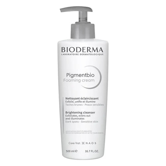 Bioderma Pigmentbio Brightening & Exfoliating Foaming Cream Cleanser 500 mL