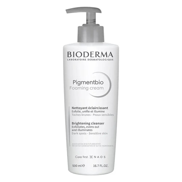 Bioderma Pigmentbio Brightening & Exfoliating Foaming Cream Cleanser 500 mL