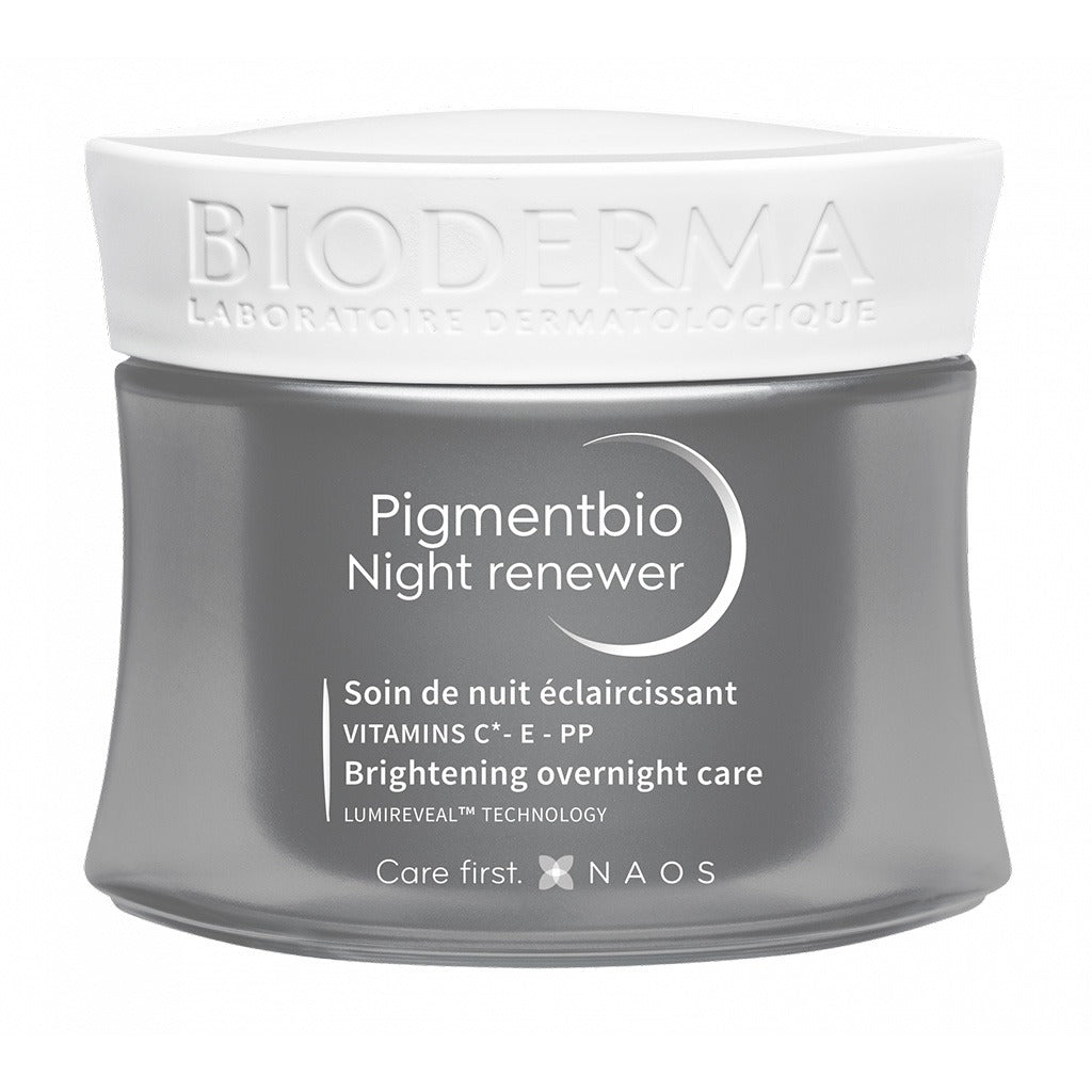 Bioderma Pigmentbio Night Renewer Brightening Overnight Skin Cream For Hyperpigmented Skin 50 mL - Easy Pharmacy LLC