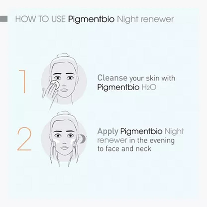 Bioderma Pigmentbio Night Renewer Brightening Overnight Skin Cream For Hyperpigmented Skin 50 mL - Easy Pharmacy LLC