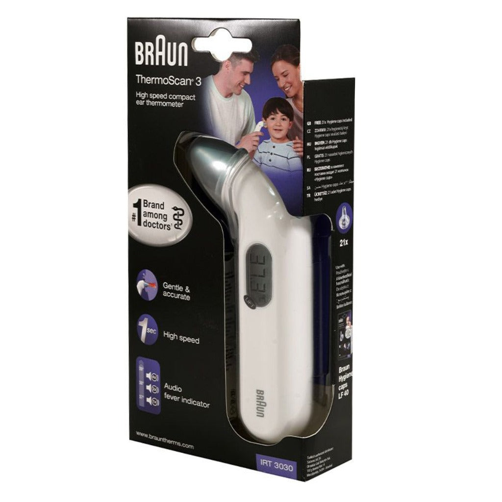 Braun Thermoscan 3 Ear Thermometer IRT3030 - Easy Pharmacy LLC