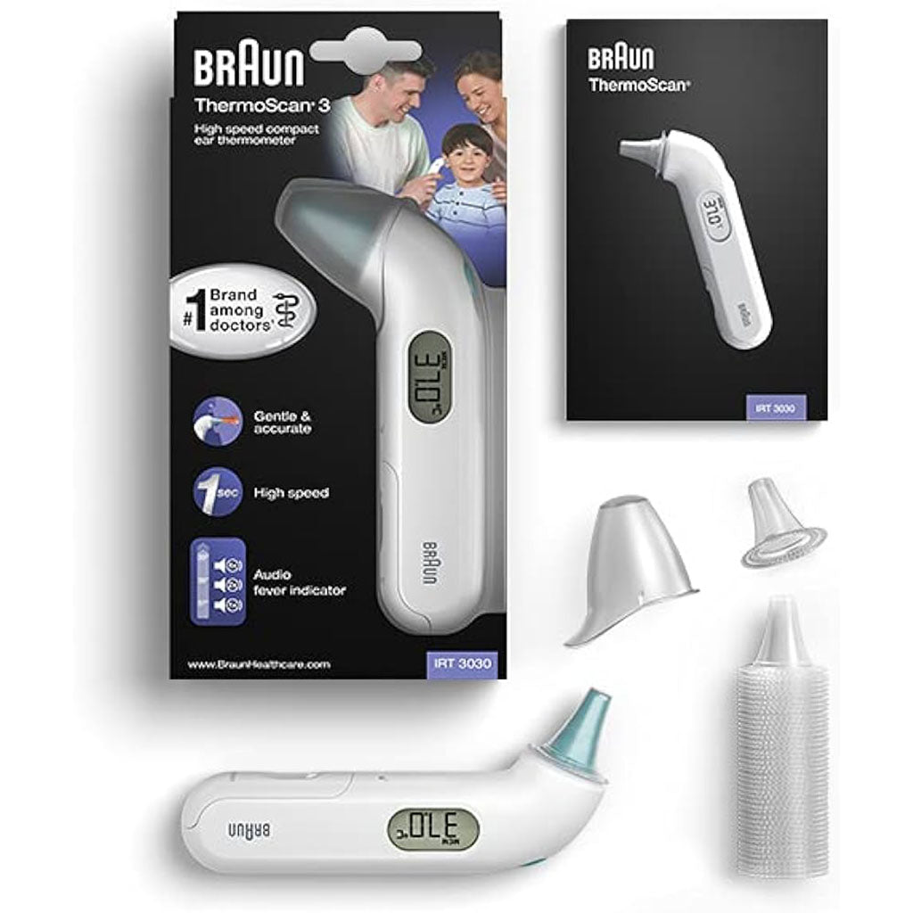 Braun Thermoscan 3 Ear Thermometer IRT3030 - Easy Pharmacy LLC