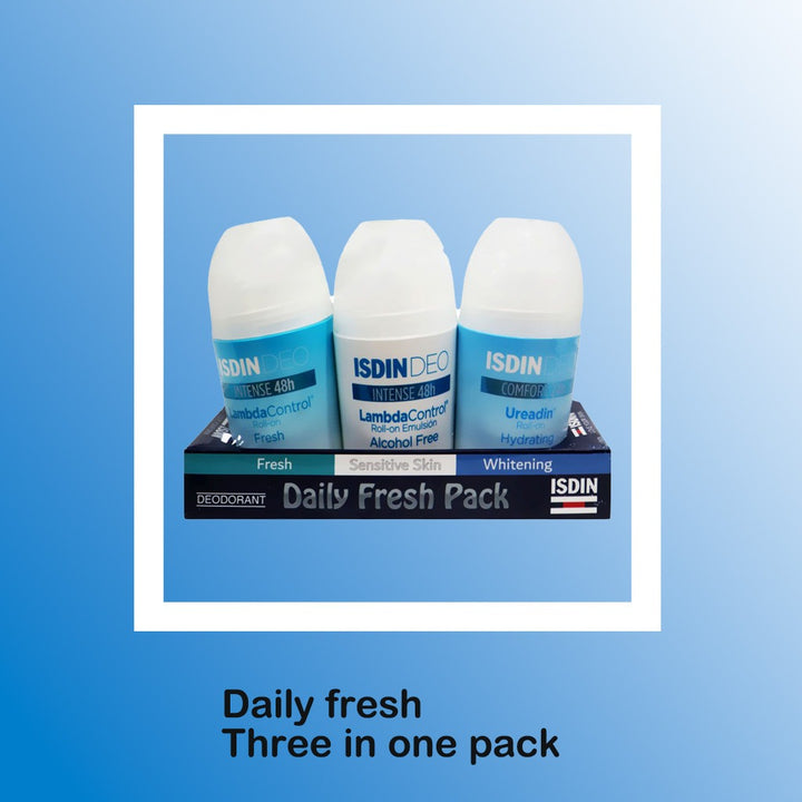 Isdin Deo Daily Fresh Pack Deodorant 3's PROMO - Easy Pharmacy LLC