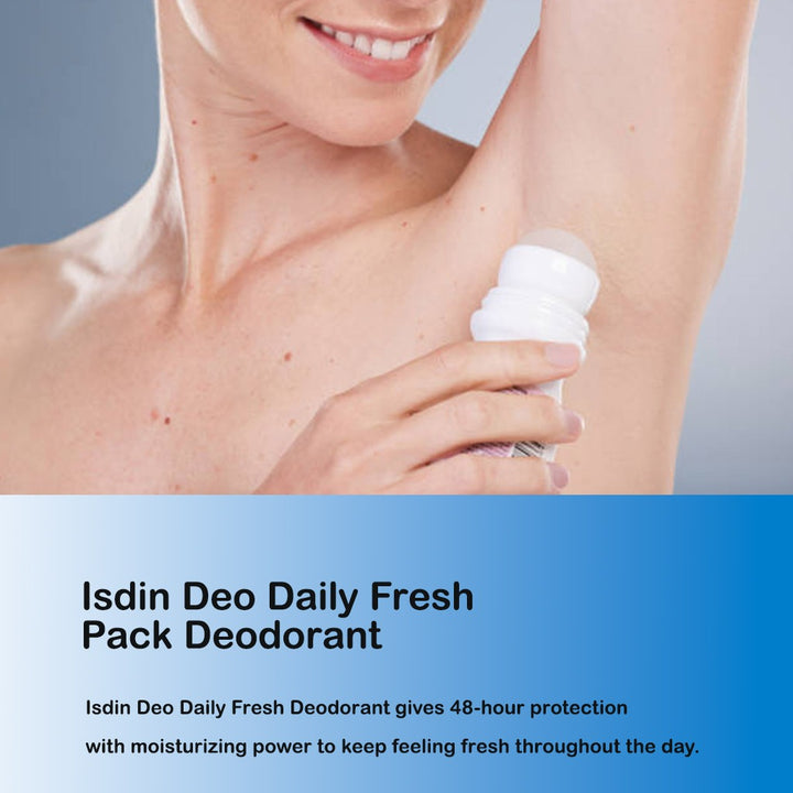 Isdin Deo Daily Fresh Pack Deodorant 3's PROMO - Easy Pharmacy LLC
