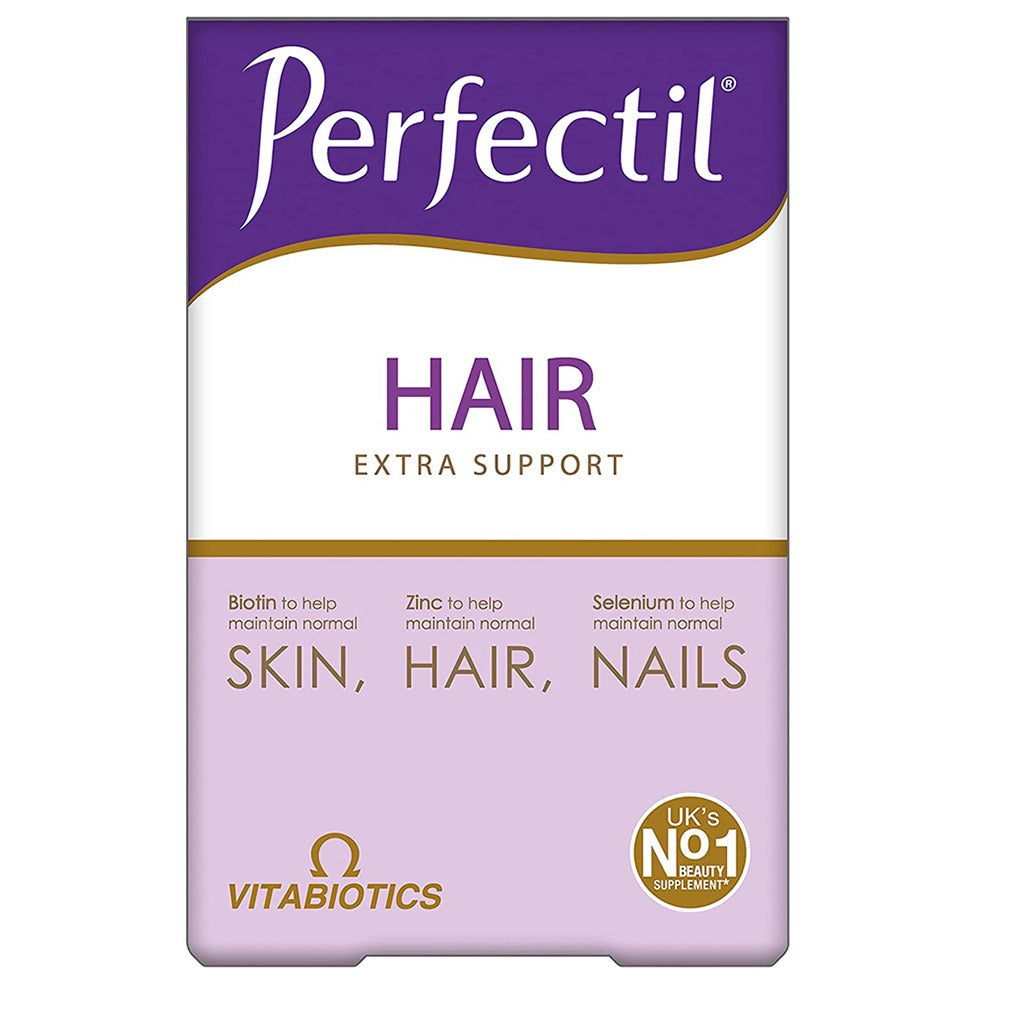 Vitabiotics Perfectil Extra Support Tablets For Hair, Skin & Nails, Pack of 60's - Easy Pharmacy LLC