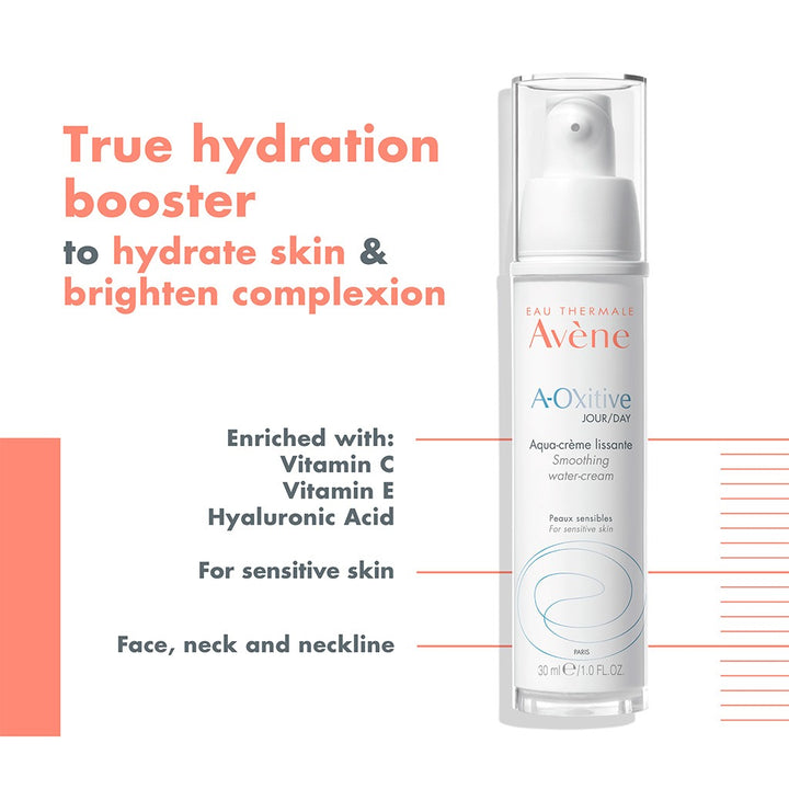 Avene A-Oxitive Day Smoothing Anti-Ageing Water-Cream 30ml - Easy Pharmacy LLC
