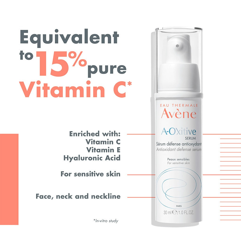 Avene A-Oxitive Antioxidant Defense Serum For Sensitive Skin 30ml - Easy Pharmacy LLC