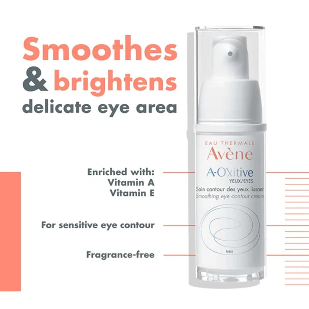 Avene A-Oxitive Eye Smoothing Anti-Ageing Contour Cream 15ml - Easy Pharmacy LLC