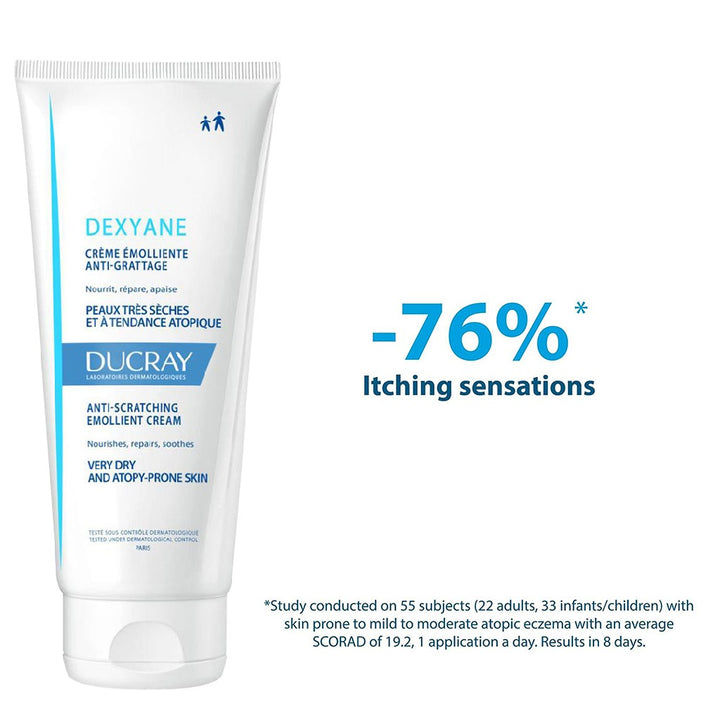 Ducray Dexyane Anti-Scratching Emollient Cream 200 mL - Easy Pharmacy LLC