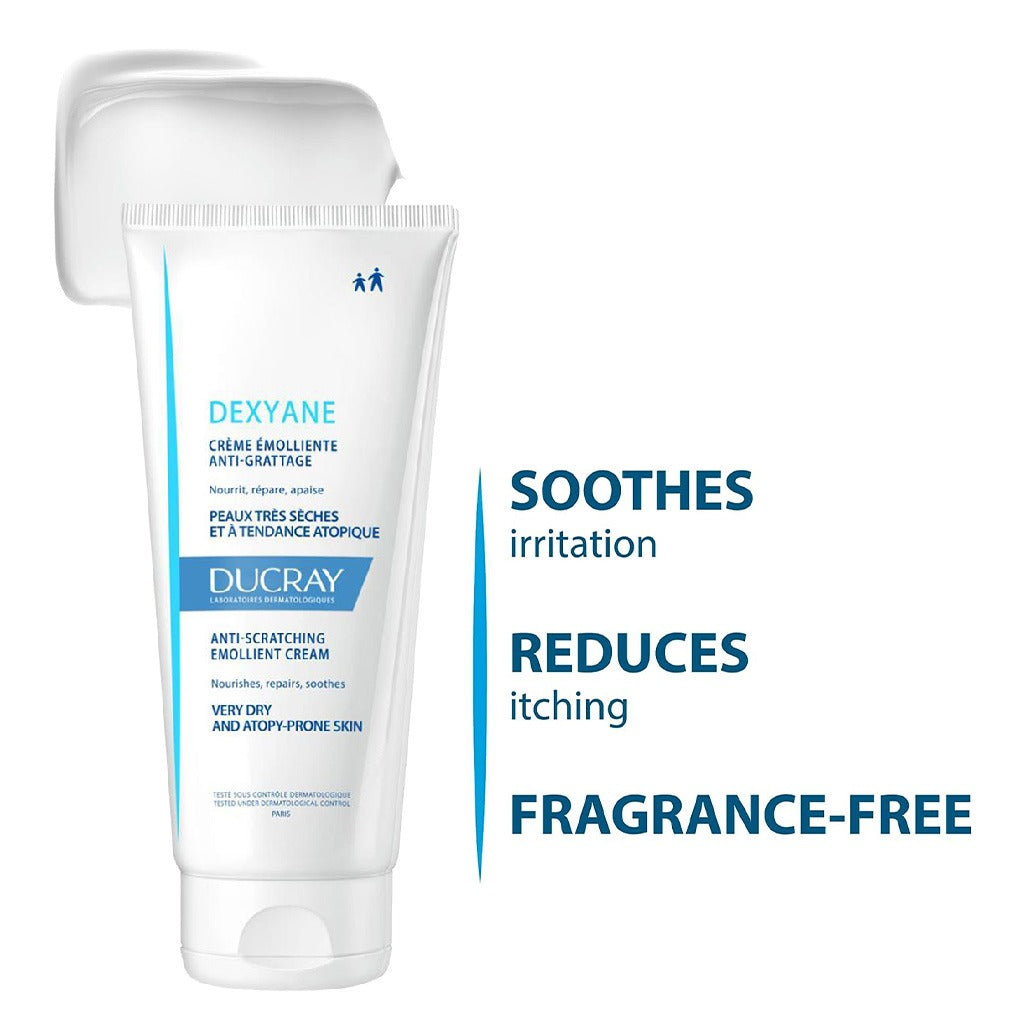 Ducray Dexyane Anti-Scratching Emollient Cream 200 mL - Easy Pharmacy LLC
