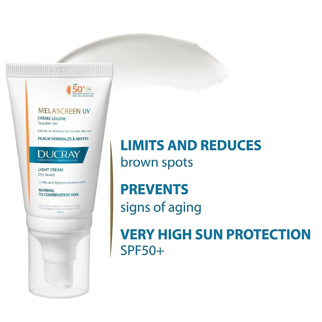 Ducray Melascreen UV SPF50+ Light Cream 40 mL - Easy Pharmacy LLC