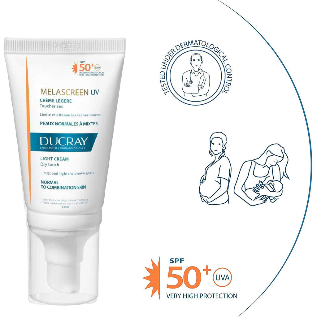Ducray Melascreen UV SPF50+ Light Cream 40 mL - Easy Pharmacy LLC