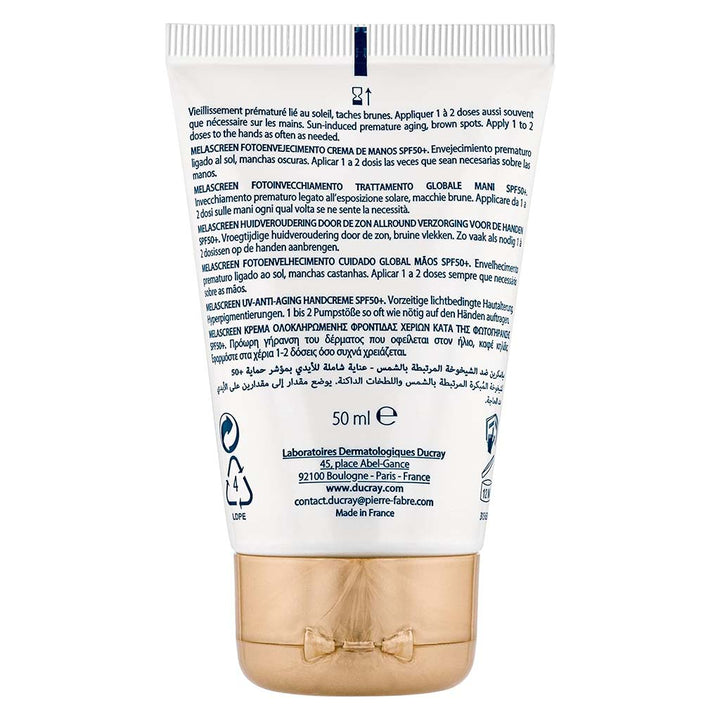 Ducray Melascreen SPF50+ Global Hand Care Cream 50 mL - Easy Pharmacy LLC