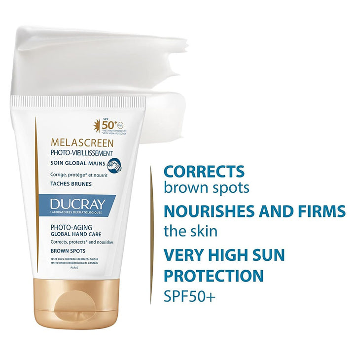 Ducray Melascreen SPF50+ Global Hand Care Cream 50 mL - Easy Pharmacy LLC