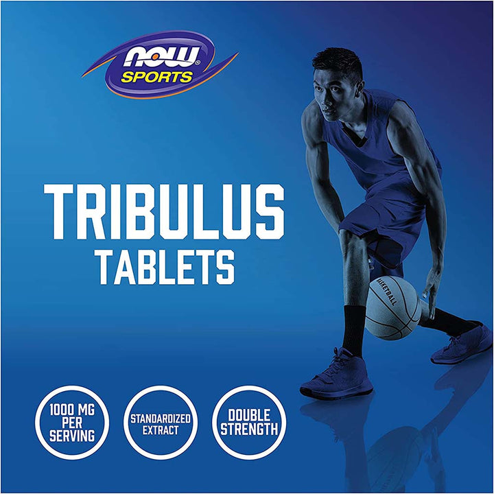 Now Tribulus 1000mg, Double Strength Tablets, For Men's Health, Pack of 90's - Easy Pharmacy LLC
