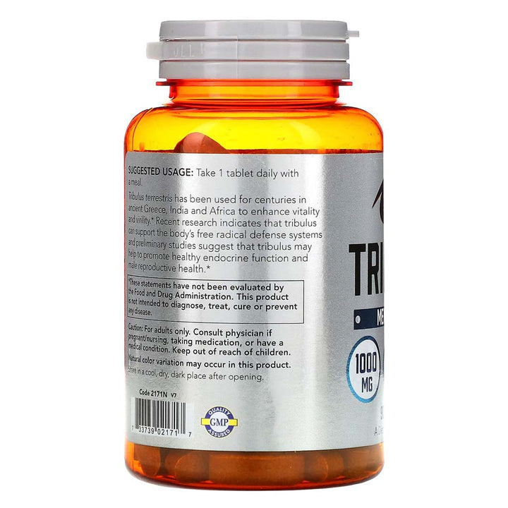 Now Tribulus 1000mg, Double Strength Tablets, For Men's Health, Pack of 90's - Easy Pharmacy LLC