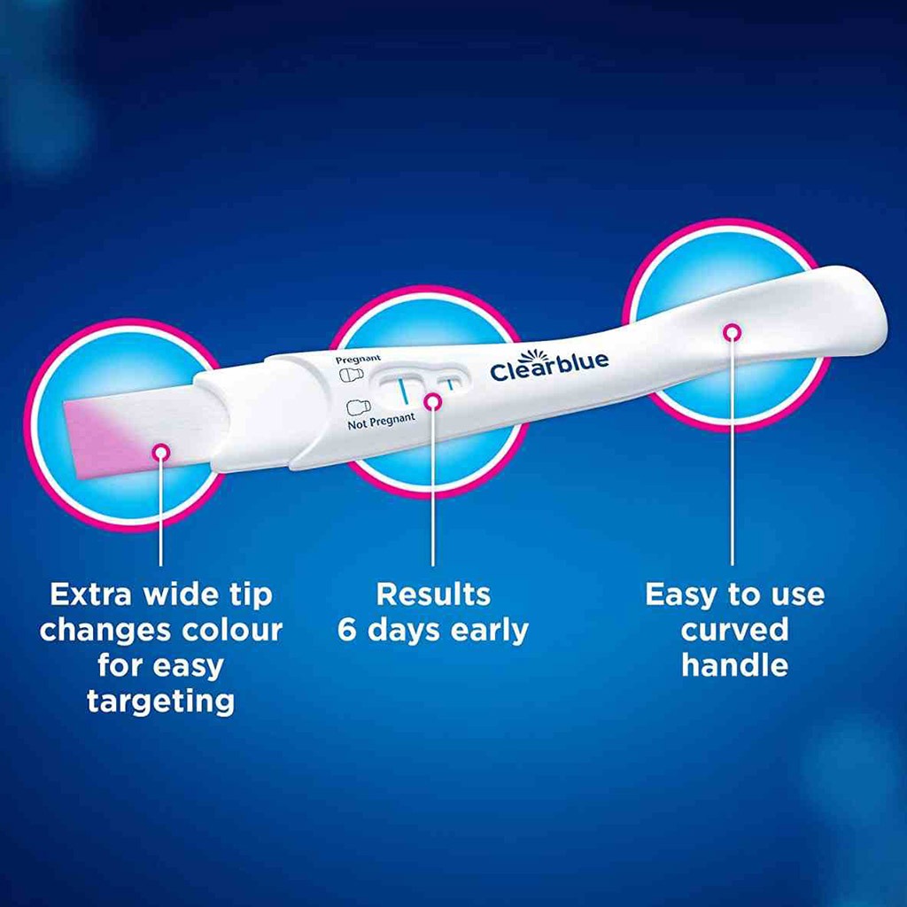 Clear Blue Ultra Early Pregnancy Test Kit 1's - Easy Pharmacy LLC